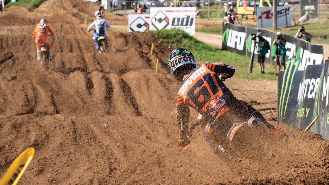 Glenn Coldenhoff consigue el primer triunfo para GASGAS en MXGP