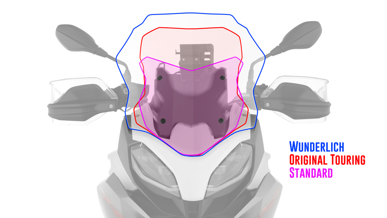 Pantalla Wunderlich Marathon para BMW F 900 XR