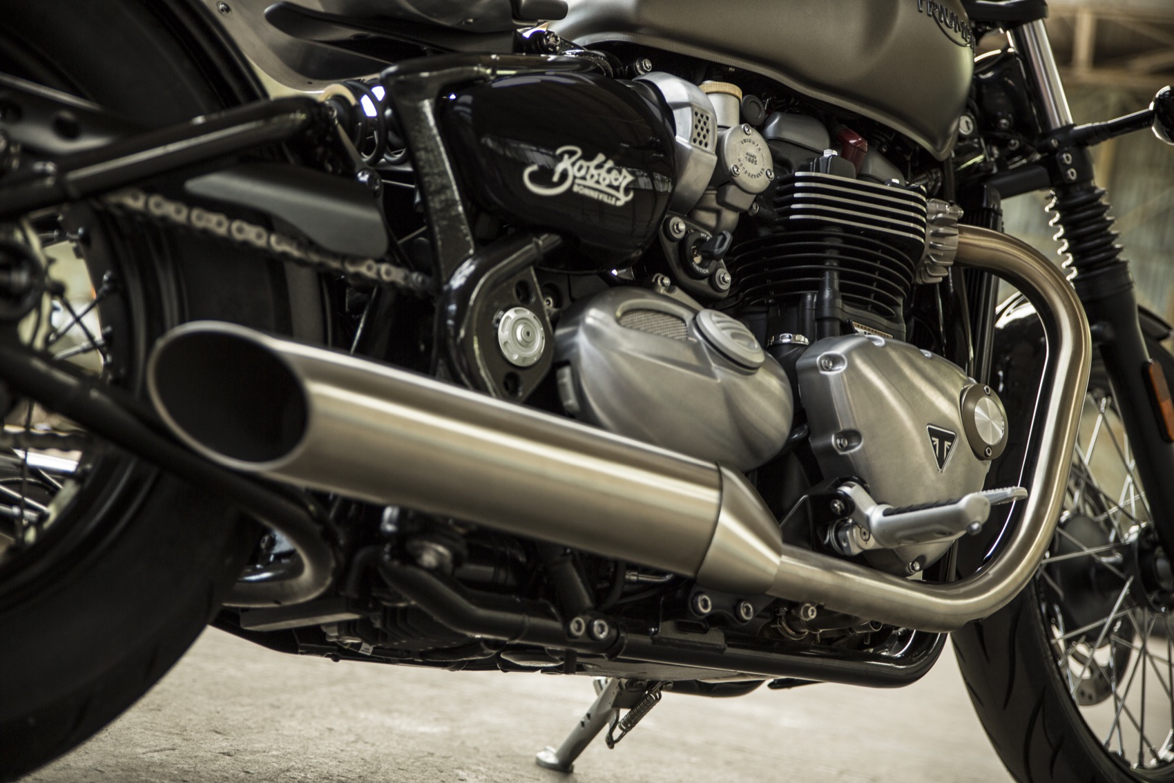Motor Triumph Bonneville Bobber 2017