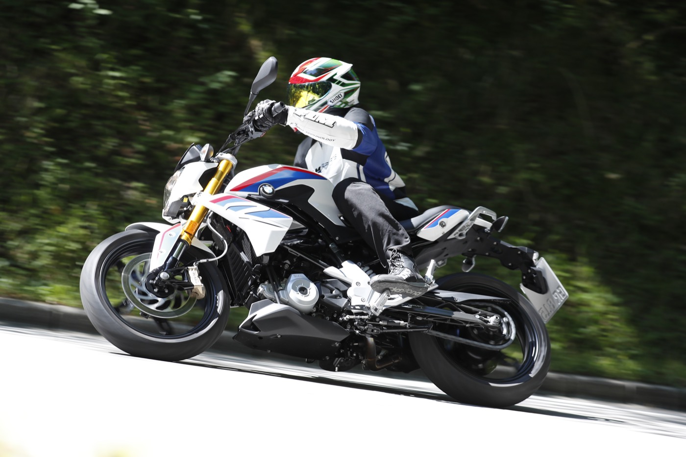 BMW G 310 R Prueba